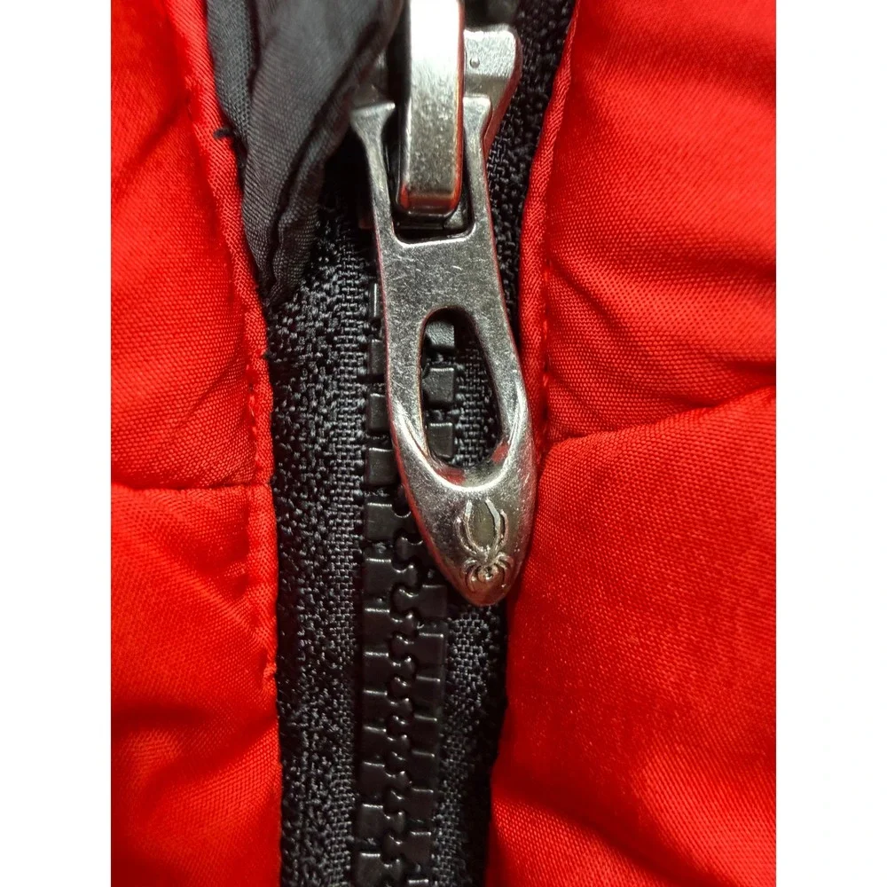 Spyder Kids 4T Red Puffer Vest Full Zip Quilted Insulated Outerwear Fall Winter